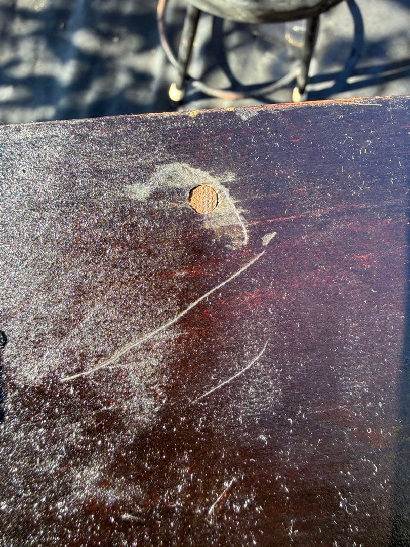 昭和レトロ 古道具 木製7段飾り棚 黒塗り オープンラック 欠品あり