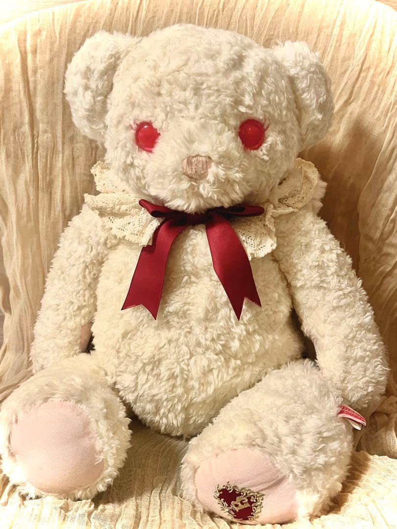 うさくみゃリュック　大　赤リボン
