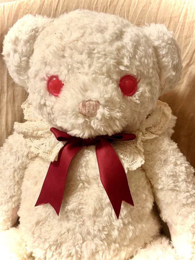 うさくみゃリュック　大　赤リボン