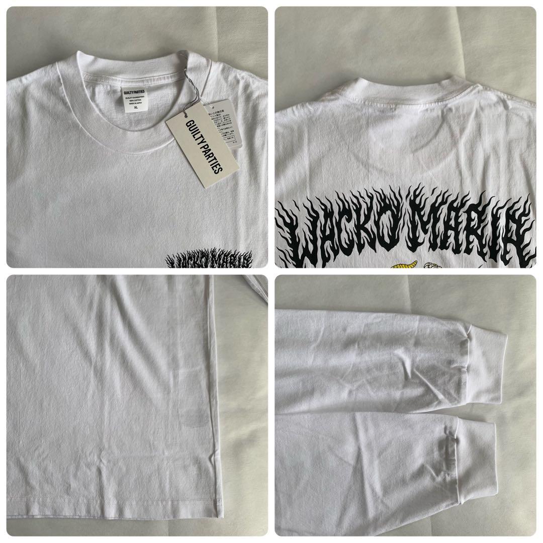 白XL【WACKOMARIA】TIM LEHI L/S／新品タグ付／送料込