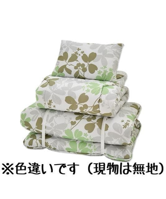 新品☆シングル♪防ダニ・抗菌防臭ふとん3点setボリューム敷布団☆Q603
