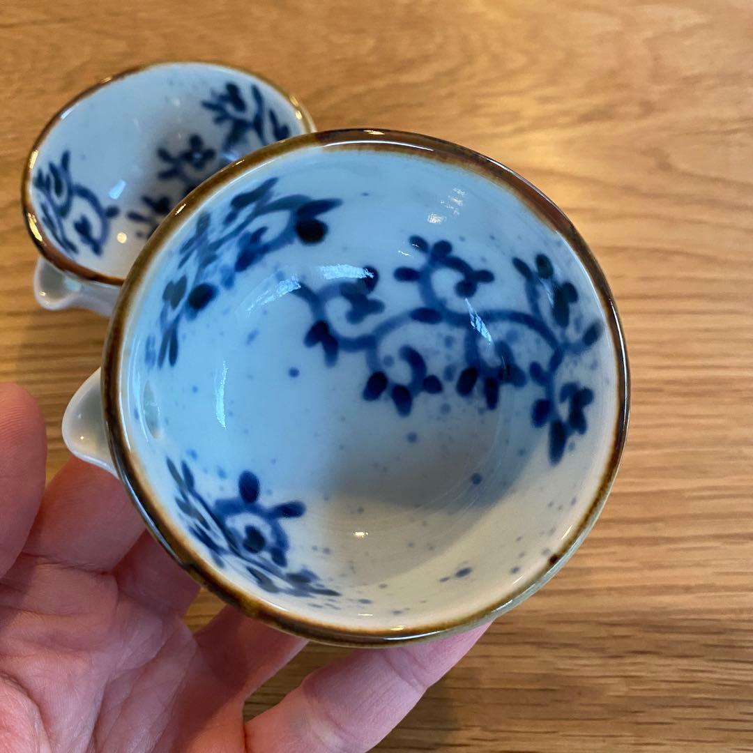 福泉窯　片口　唐草　蛸唐草　有田焼　２点セット