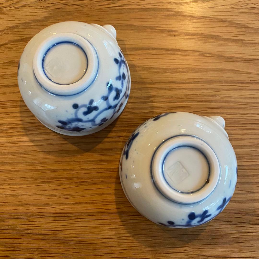 福泉窯　片口　唐草　蛸唐草　有田焼　２点セット