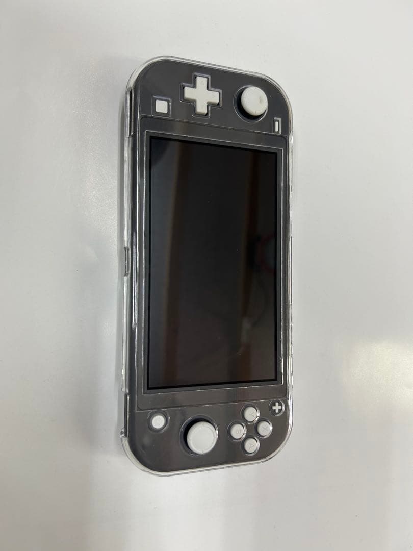 Nintendo Switch Lite グレー　クリアケース付