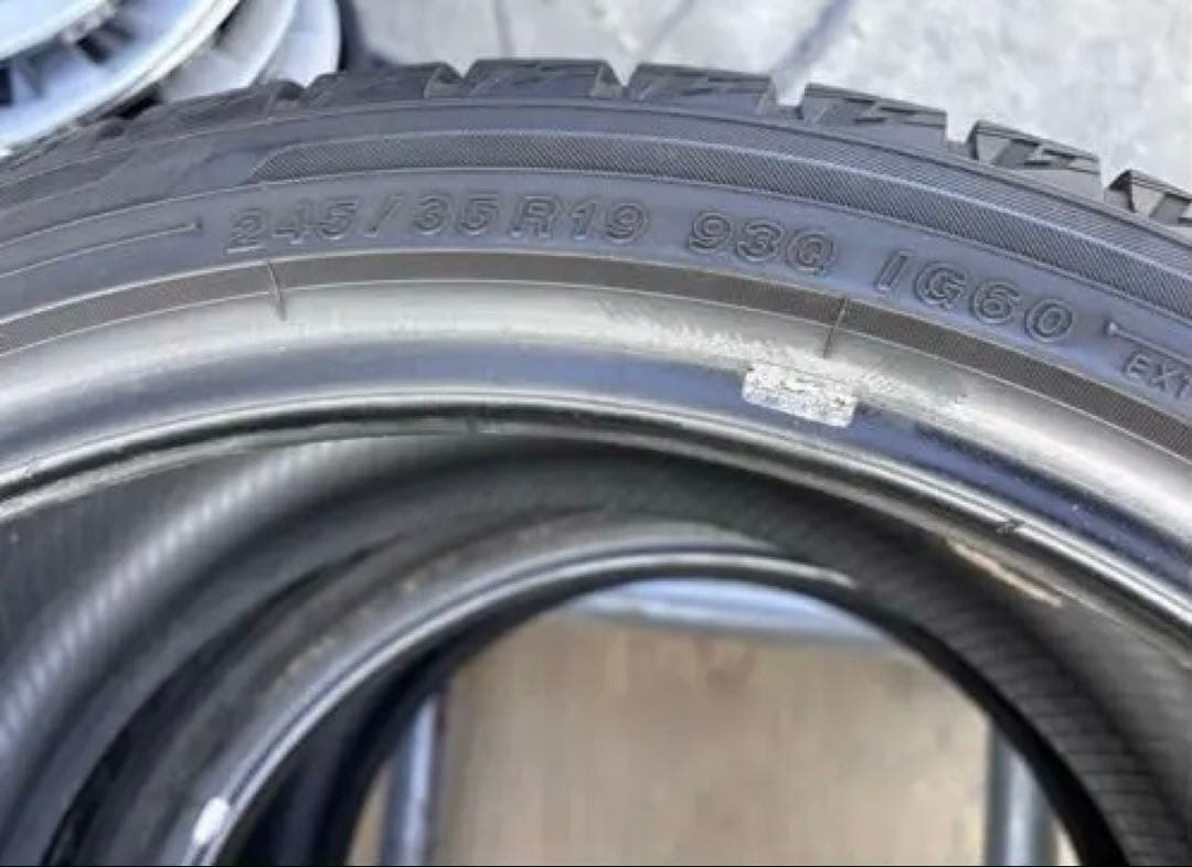 バリ山 245/35R19 iceGUARD IG60 スタッドレスタイヤ