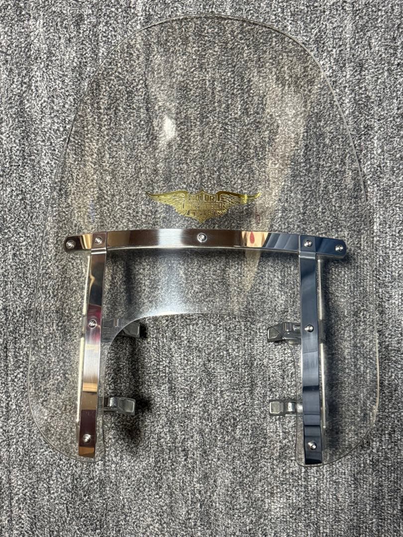 ハーレー ソフテイル ストリートボブ外し 純正 スクリーン クイックリリース付き