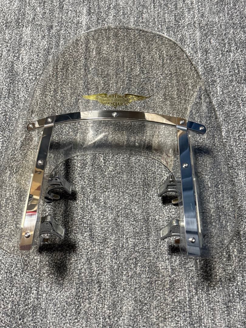 ハーレー ソフテイル ストリートボブ外し 純正 スクリーン クイックリリース付き