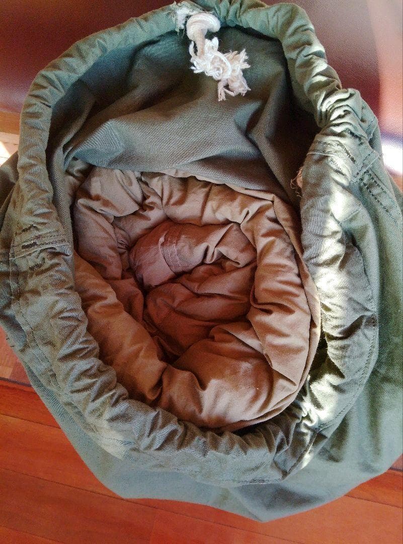 沖縄米軍実使用品　US1949年製 オリーブグリーン寝袋　ヴィンテージ