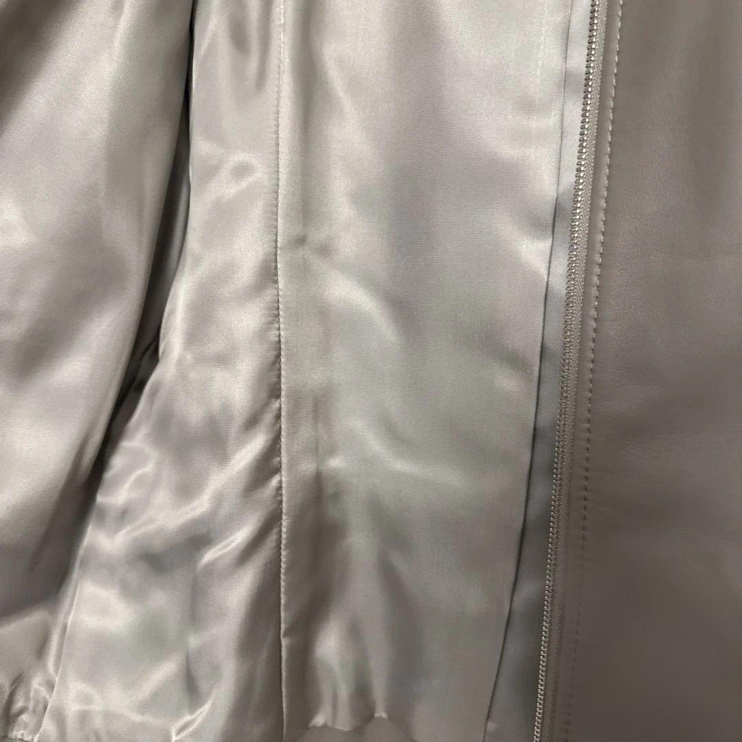 ANAYI グレー レザーアウター サイズ38