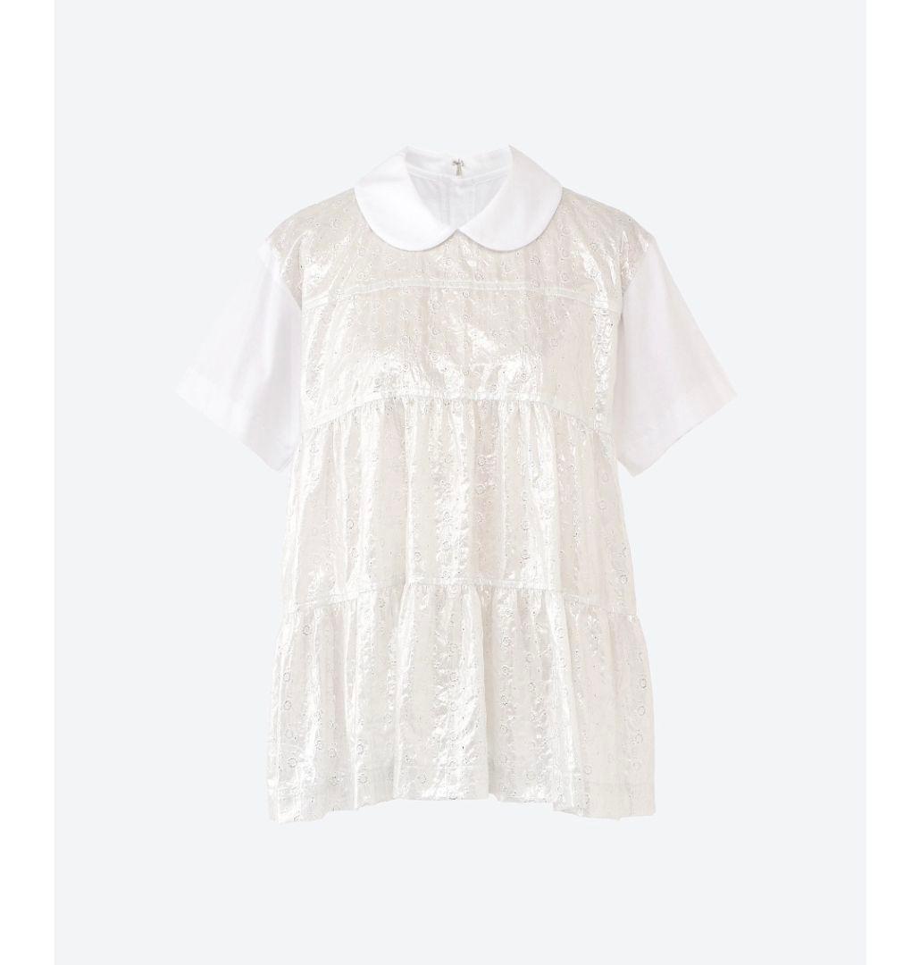 tao 2025SS シルバー 半袖シャツ