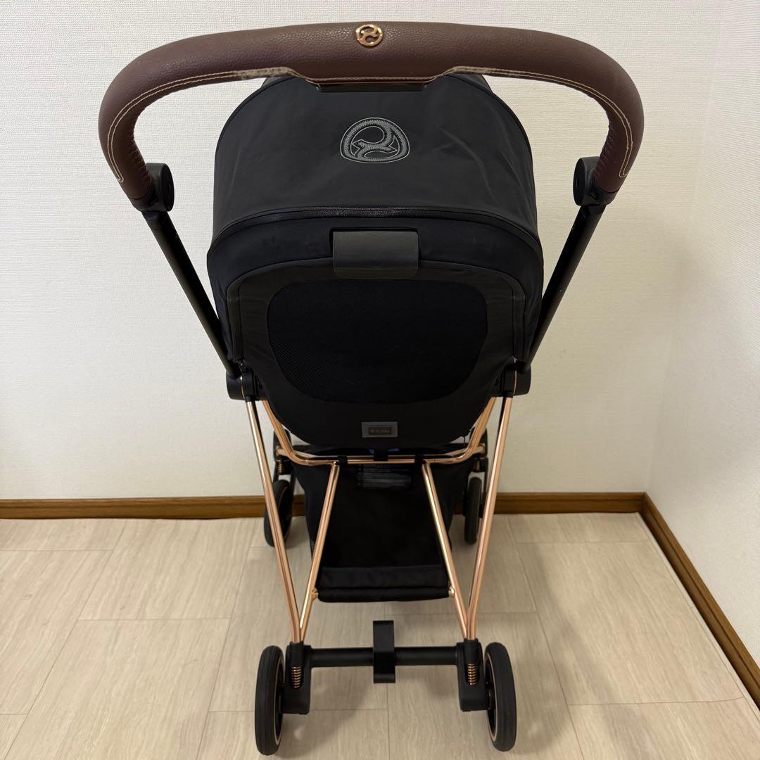 【美品】Cybex ミオスJP3 ローズゴールド ワンプルハーネス ベビーカー