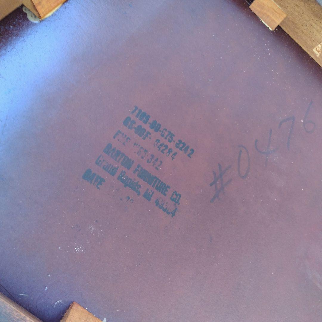 メ*ー様 米国USミリタリーナイトテーブル米軍家具ファニチャーミッドセンチュリー