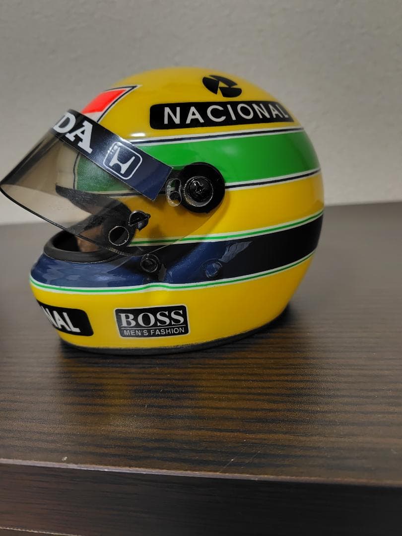 レア アイルトン セナ 1/2 レプリカヘルメット