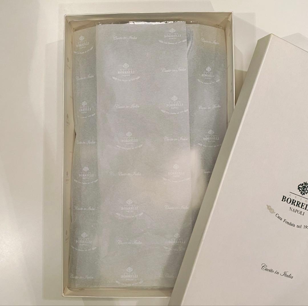 ルイジ・ボレッリ シャツ ルチアーノ37国内正規品LUIGI BORRELLI