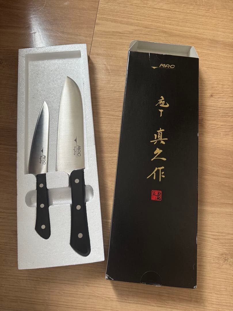 MAC 包丁セット ステンレス鋼 2本