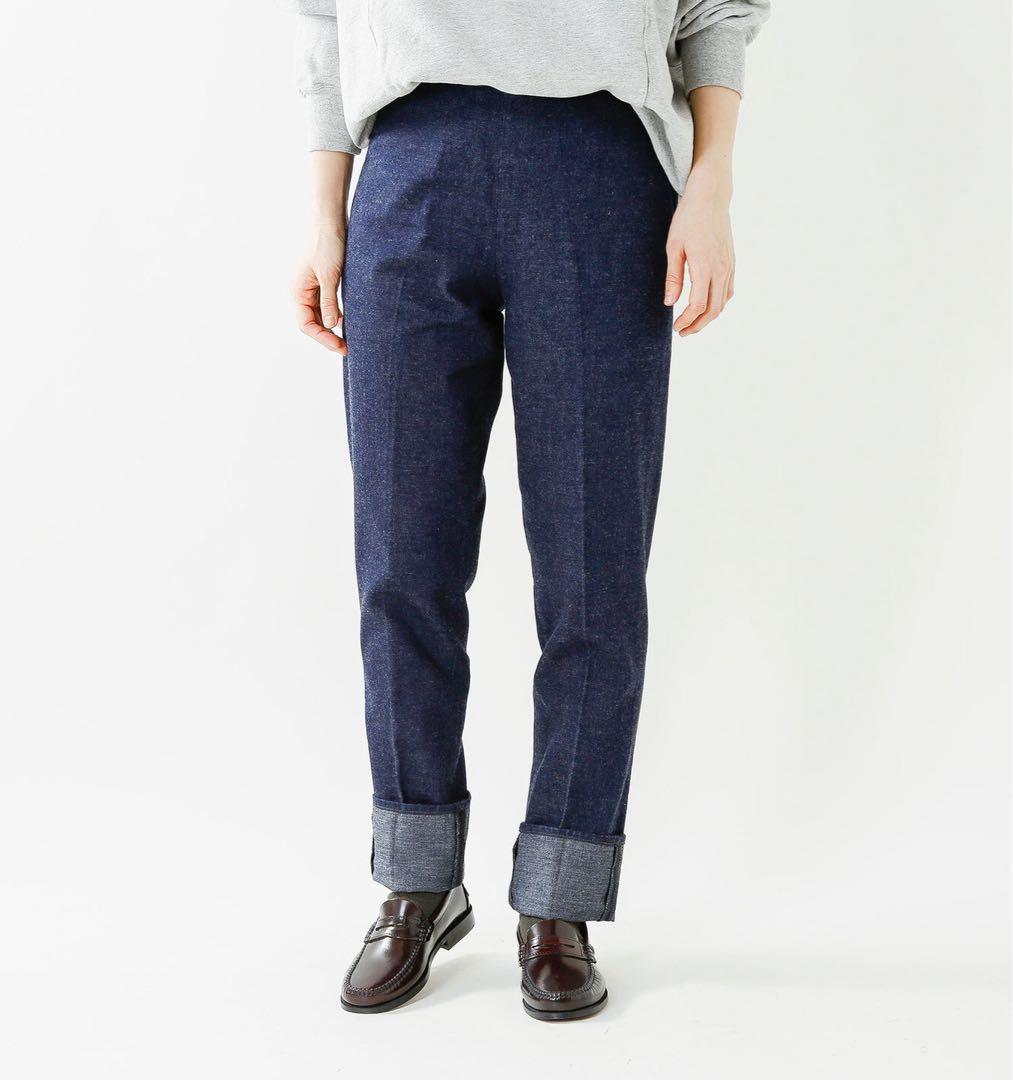 ☆ ANATOMICA アナトミカ コットン センタープレス デニムパンツ 25