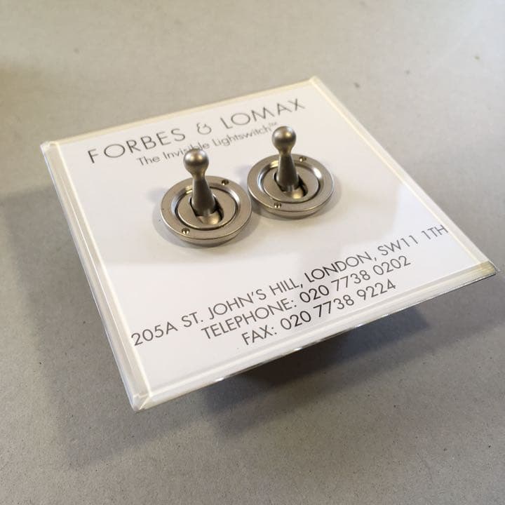 FORBES&LOMAX 2スイッチ付 イギリス製