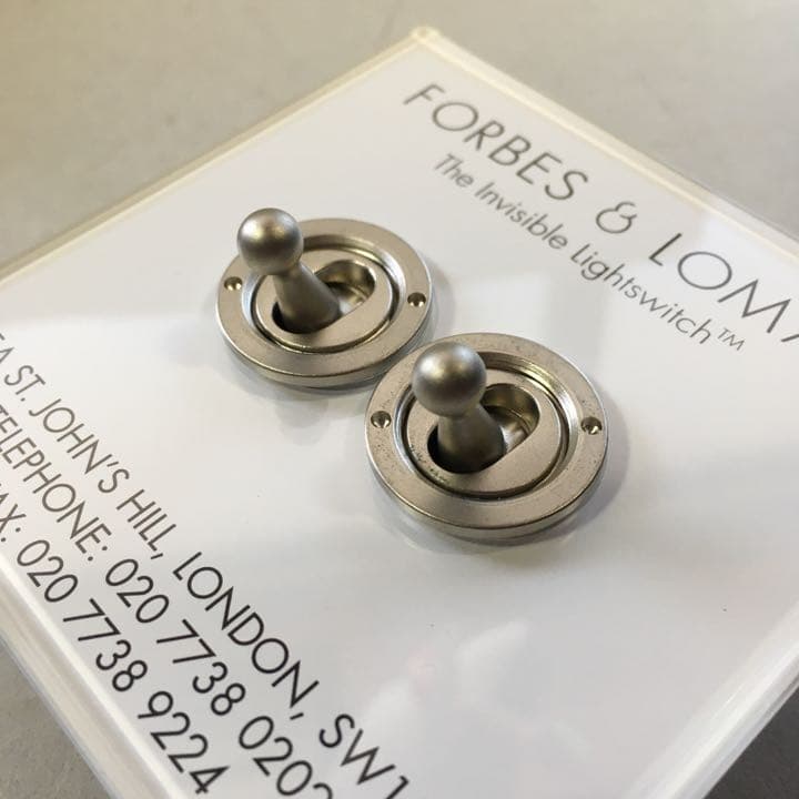 FORBES&LOMAX 2スイッチ付 イギリス製