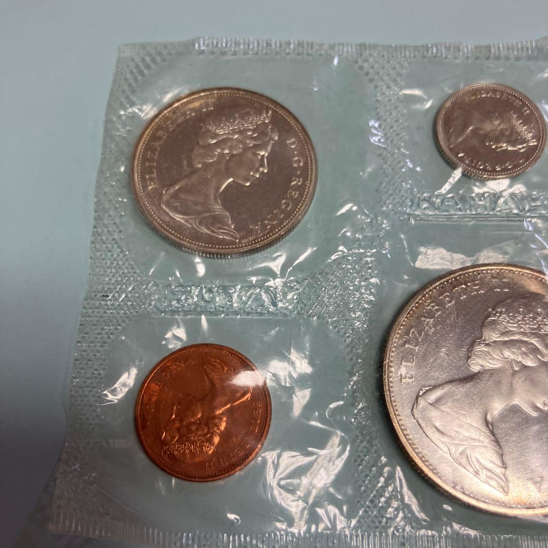 1953年発行 エリザベス女王 旧貨幣セット