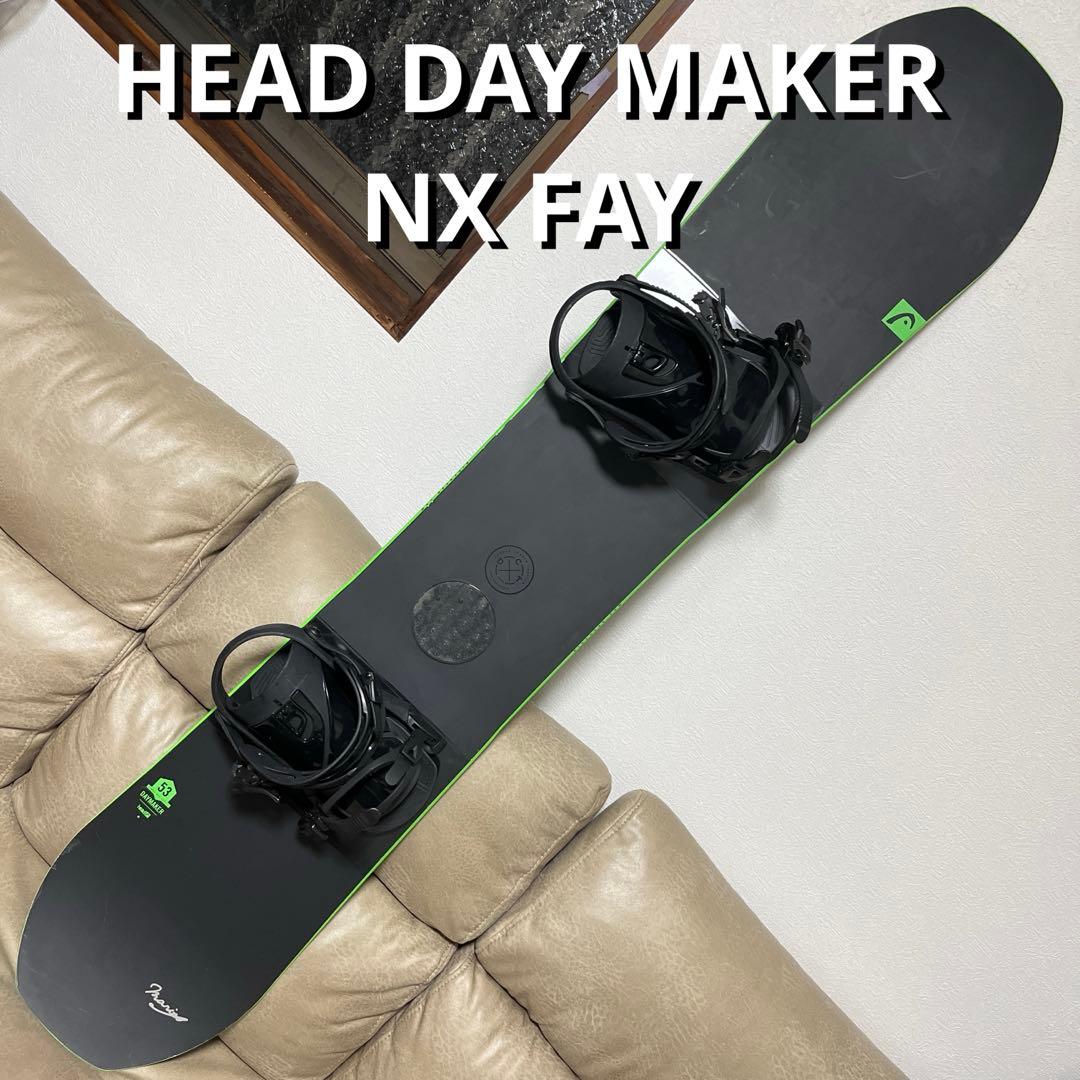 HEAD DAY MAKER 153 × HEAD NX FAY M