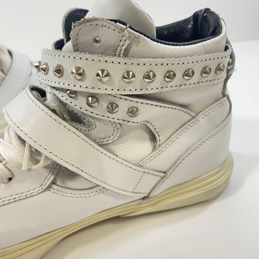 アルフレッドバニスター スタッズ付 ハイカットスニーカー