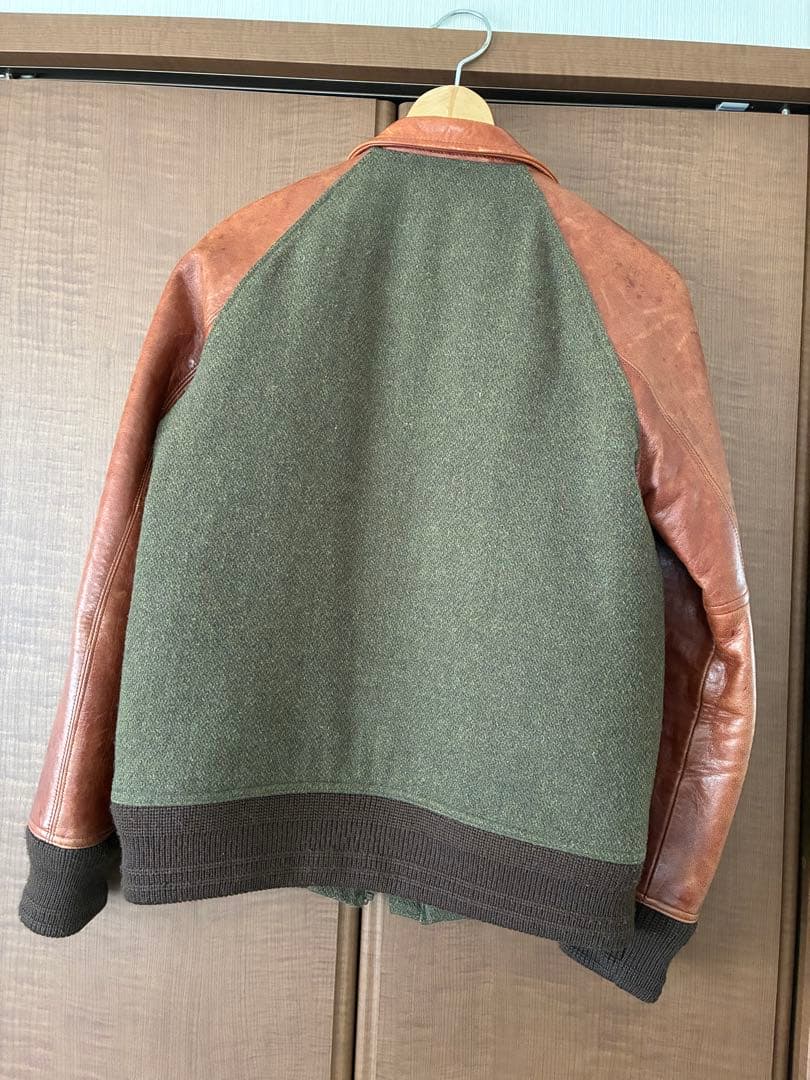 RUDE GALLERY ウールレザージャケット