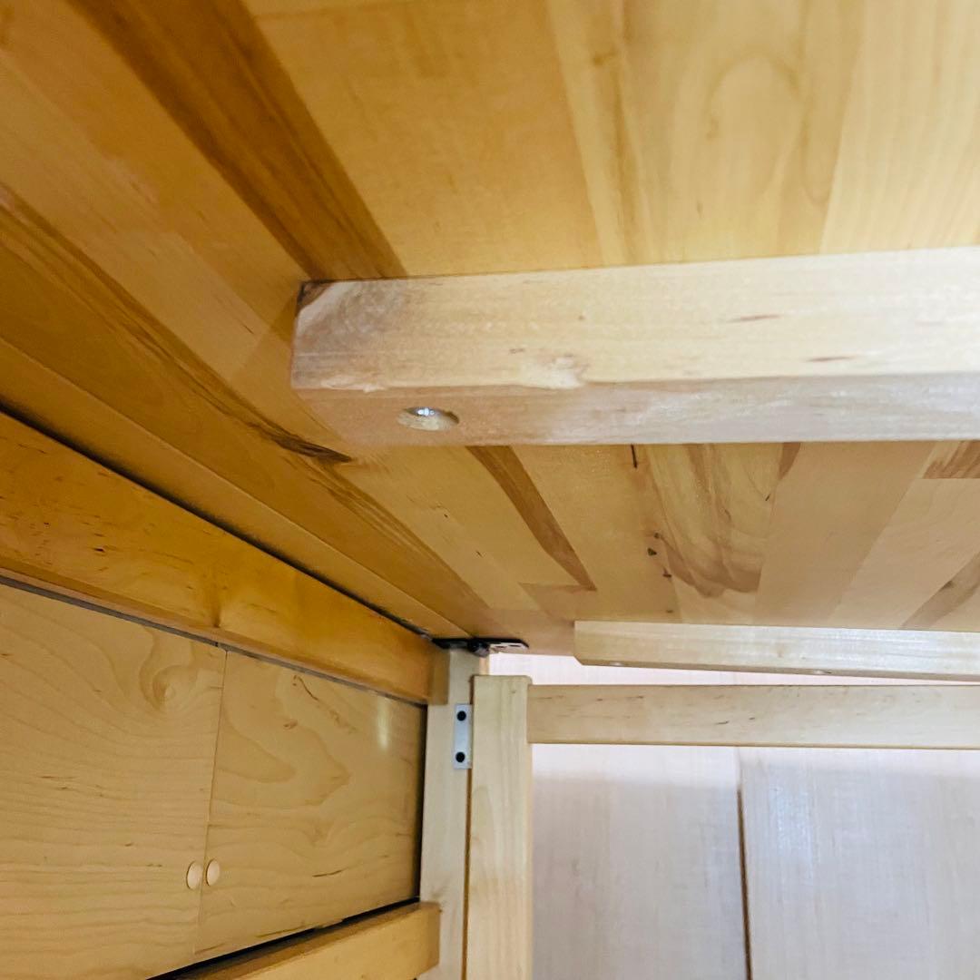 IKEA NORDEN ノールデン ダイニングテーブル 折り畳み 引き出し付き