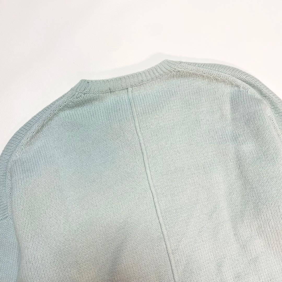 2023年✨　23区　ウール　カシミヤ　クルーネック　ニット　洗える　大きめ