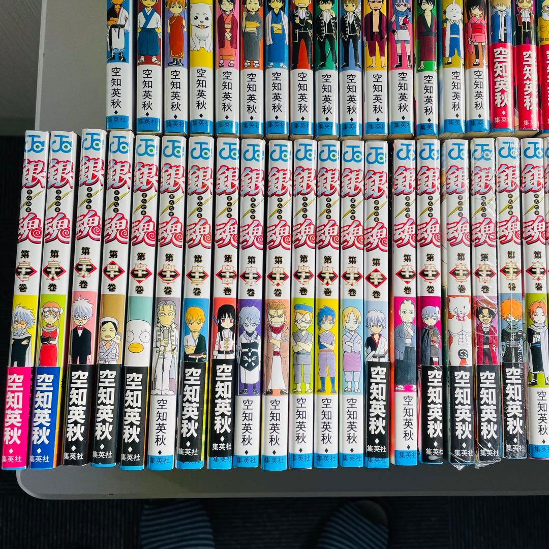銀魂　ぎんたま　全巻セット　77巻　新品未開封あり　初版帯付き多数
