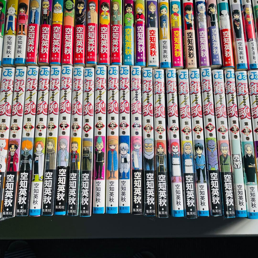 銀魂　ぎんたま　全巻セット　77巻　新品未開封あり　初版帯付き多数