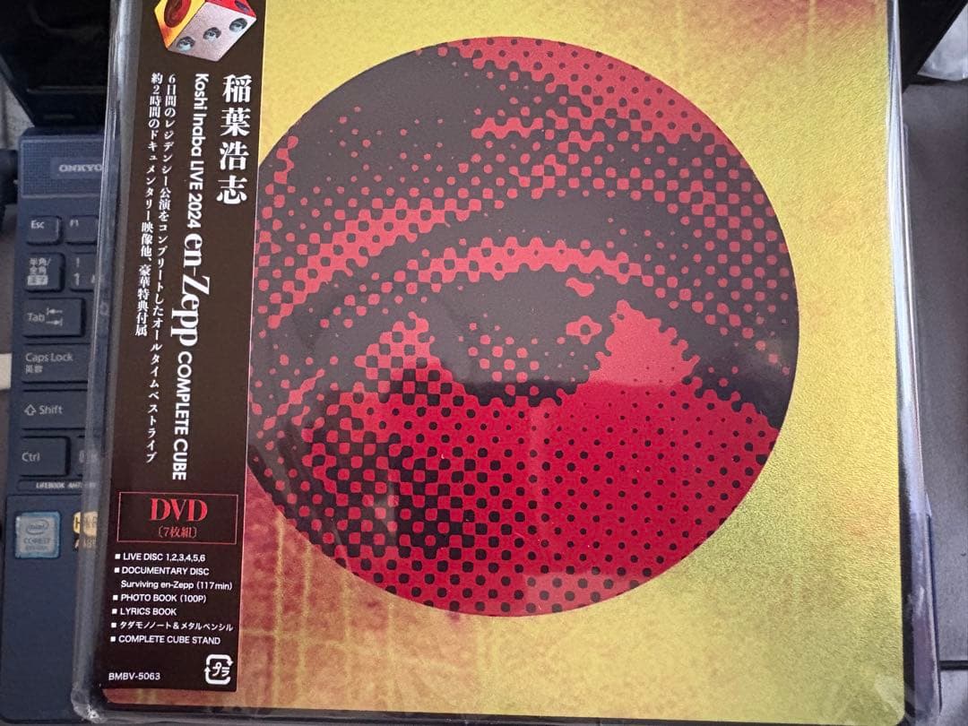 稲葉浩志 en-Zepp COMPLETE CUBE DVD盤 美品