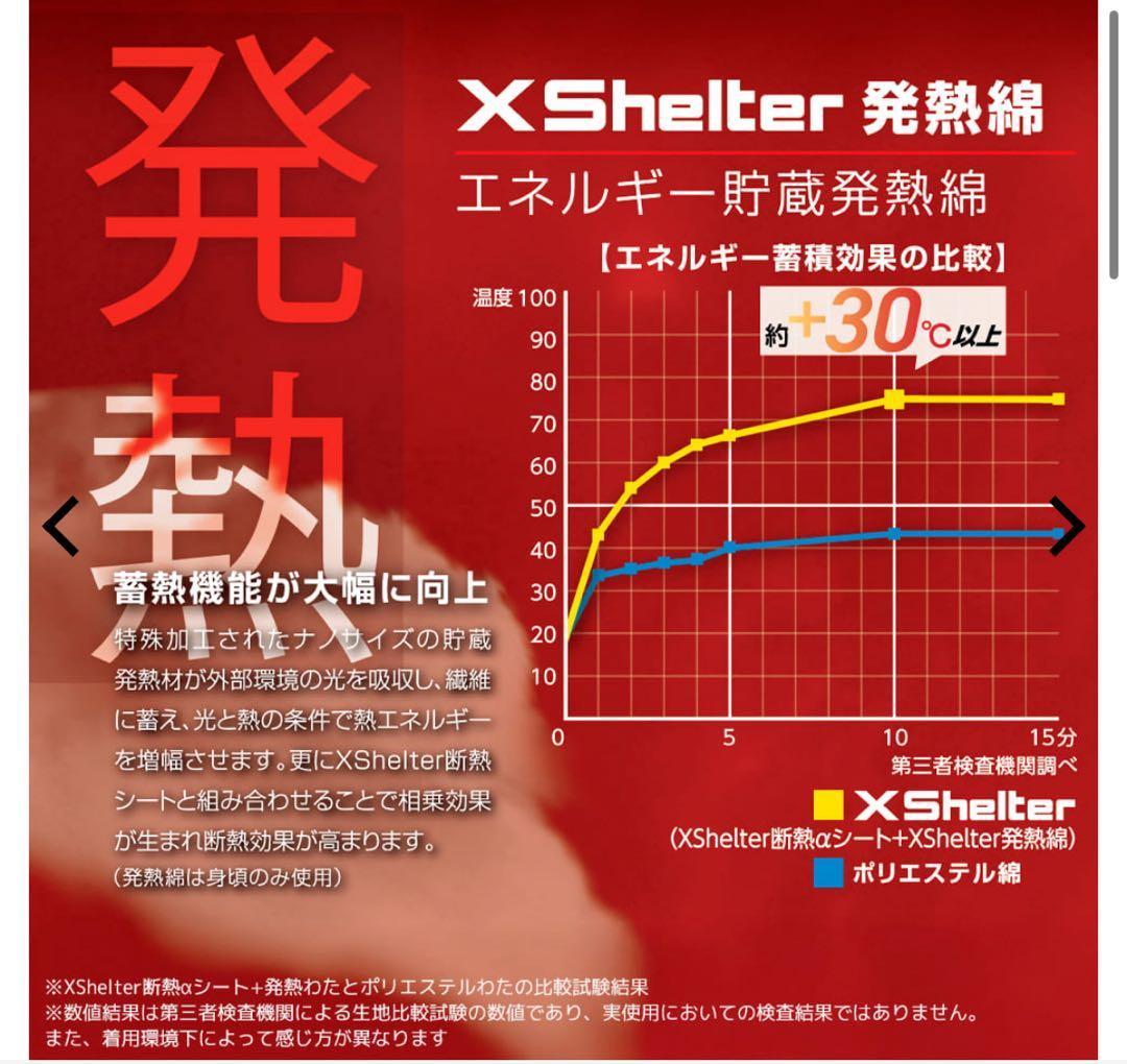 新品X Shelter 断熱α 防水防寒ジャケット 3L ブラック