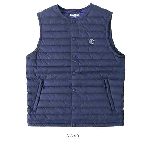 ORCIVAL オーシバル インナーダウンベスト ネイビー サイズ2