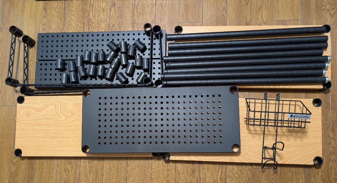 バウヒュッテ　デスクサイドラック　コントローラースタンドヘッドホンハンガーラック