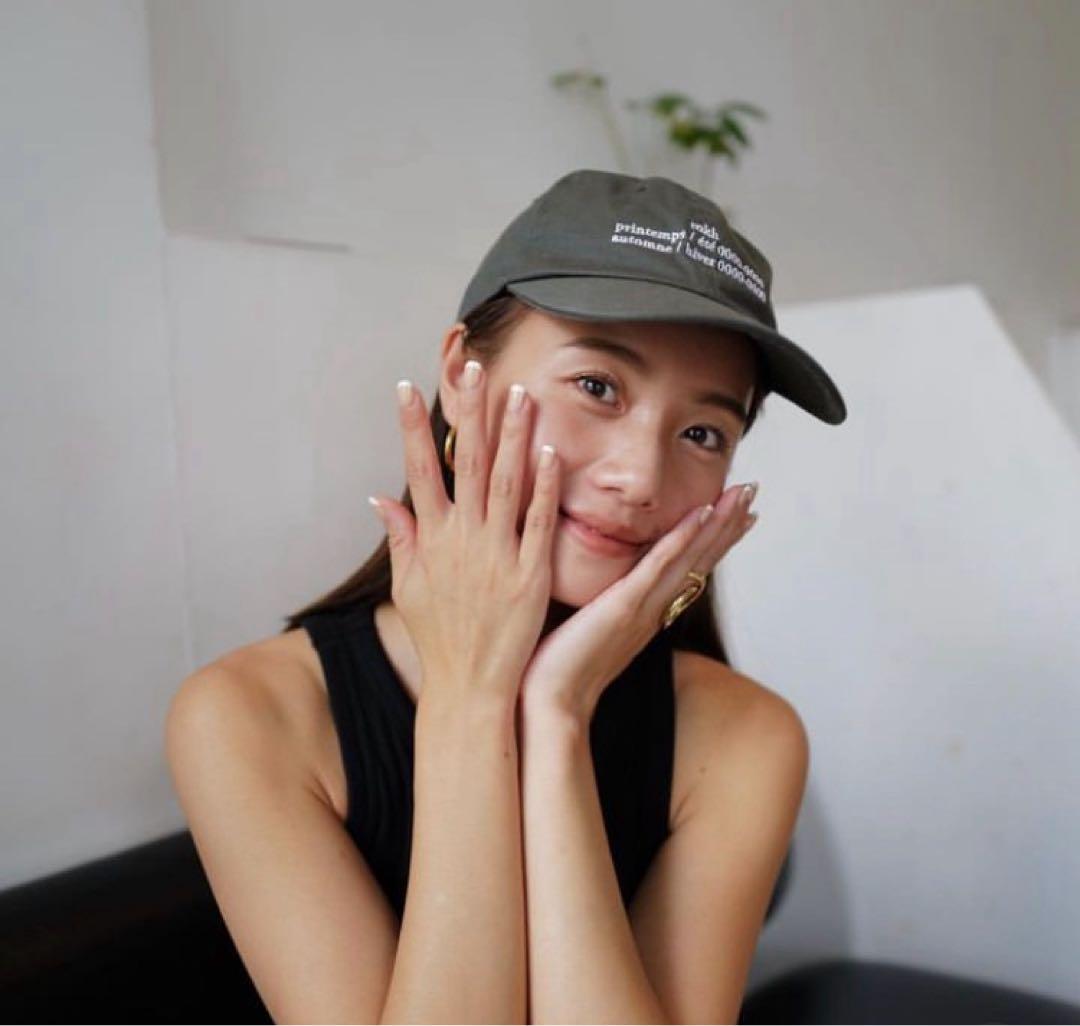 rokh ロク　キャップ ネイビー