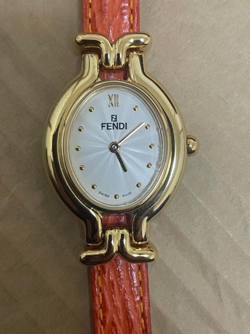 FENDI カメレオンベルト クオーツ 腕時計 640 L ベルト9本付