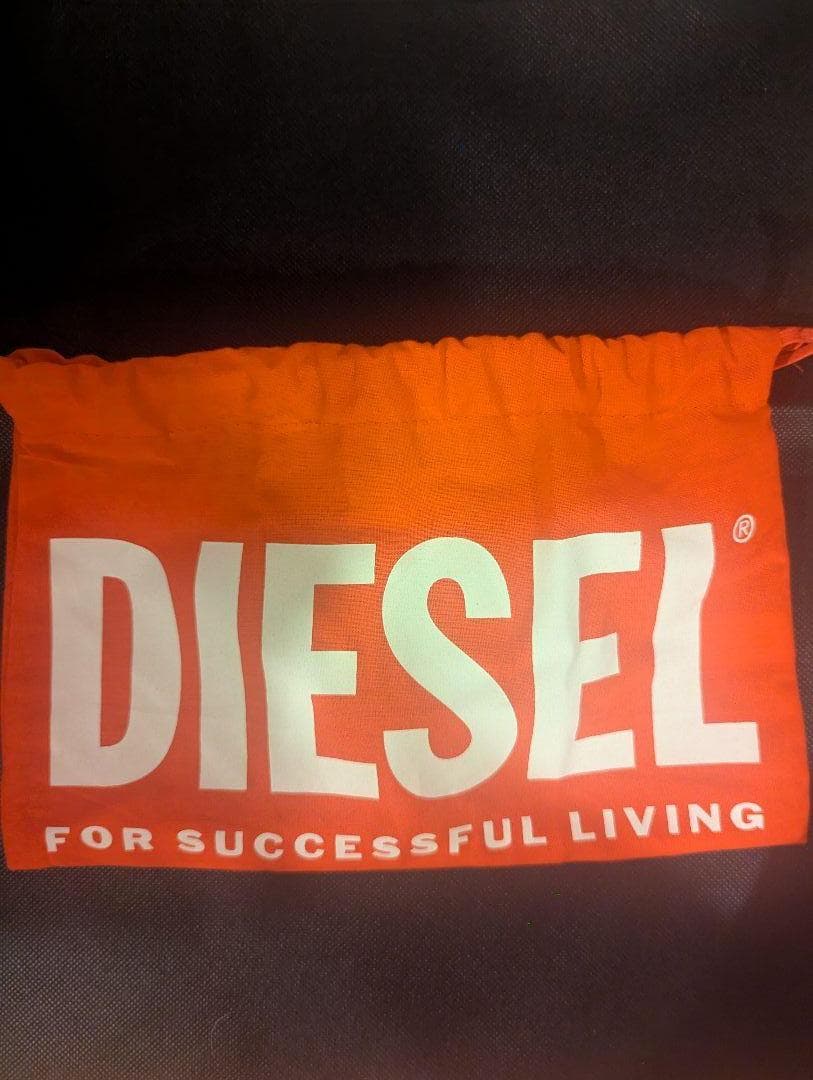 [正規品・未使用美品・収納袋付き]DIESEL 1DR オーバルDロゴベルト