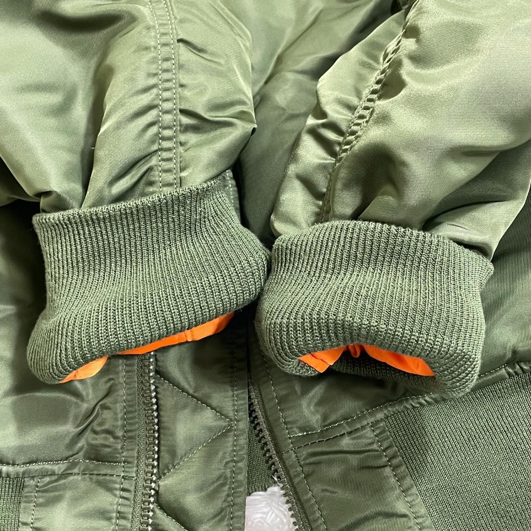 アルファインダストリーズ MA-1 フライトジャケット オリーブグリーン M