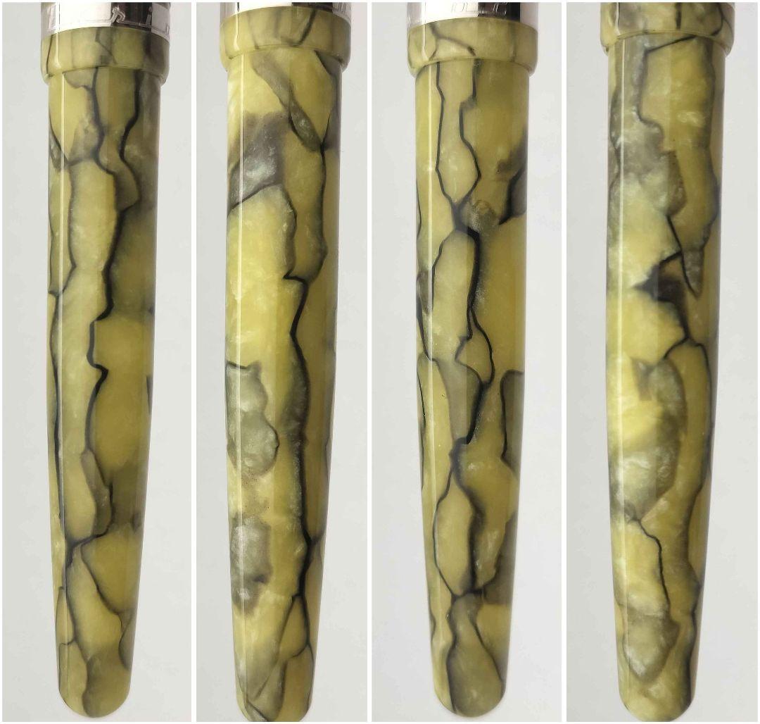 デルタ 万年筆 Fusion82 EF 限定18本 セルロイド 調整済み