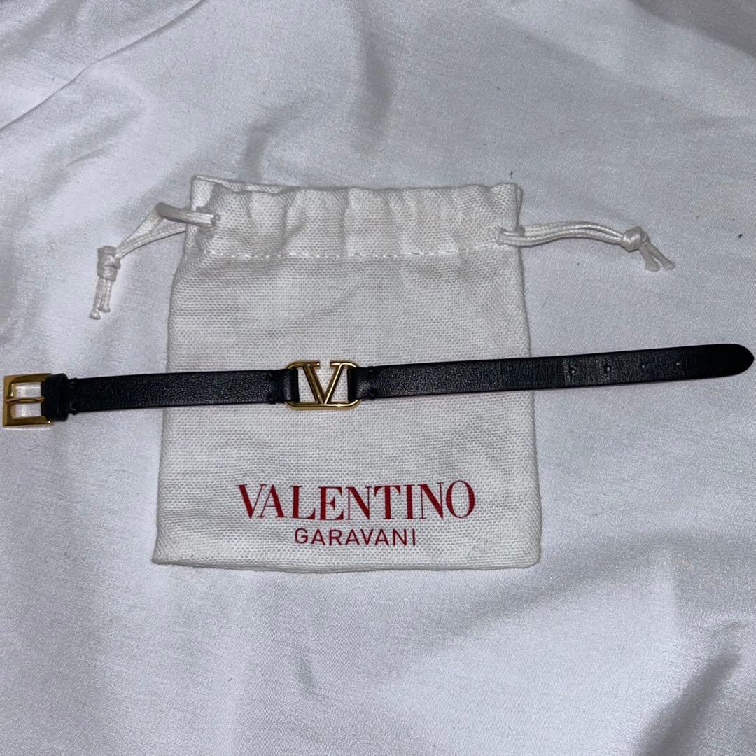 VALENTINO ヴァレンティノ レザーブレスレット バングル