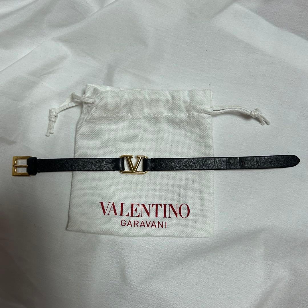 VALENTINO ヴァレンティノ レザーブレスレット バングル
