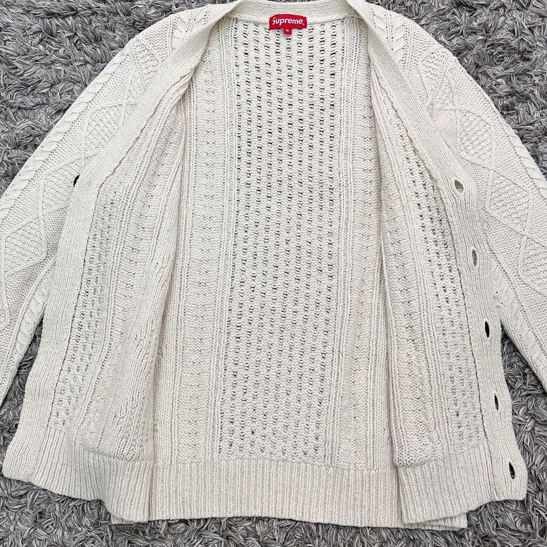 希少人気✨Supreme Cable Knit Cardigan 16aw