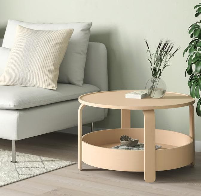 IKEA BORGEBY ボルゲビー コーヒーテーブル　バーチ材