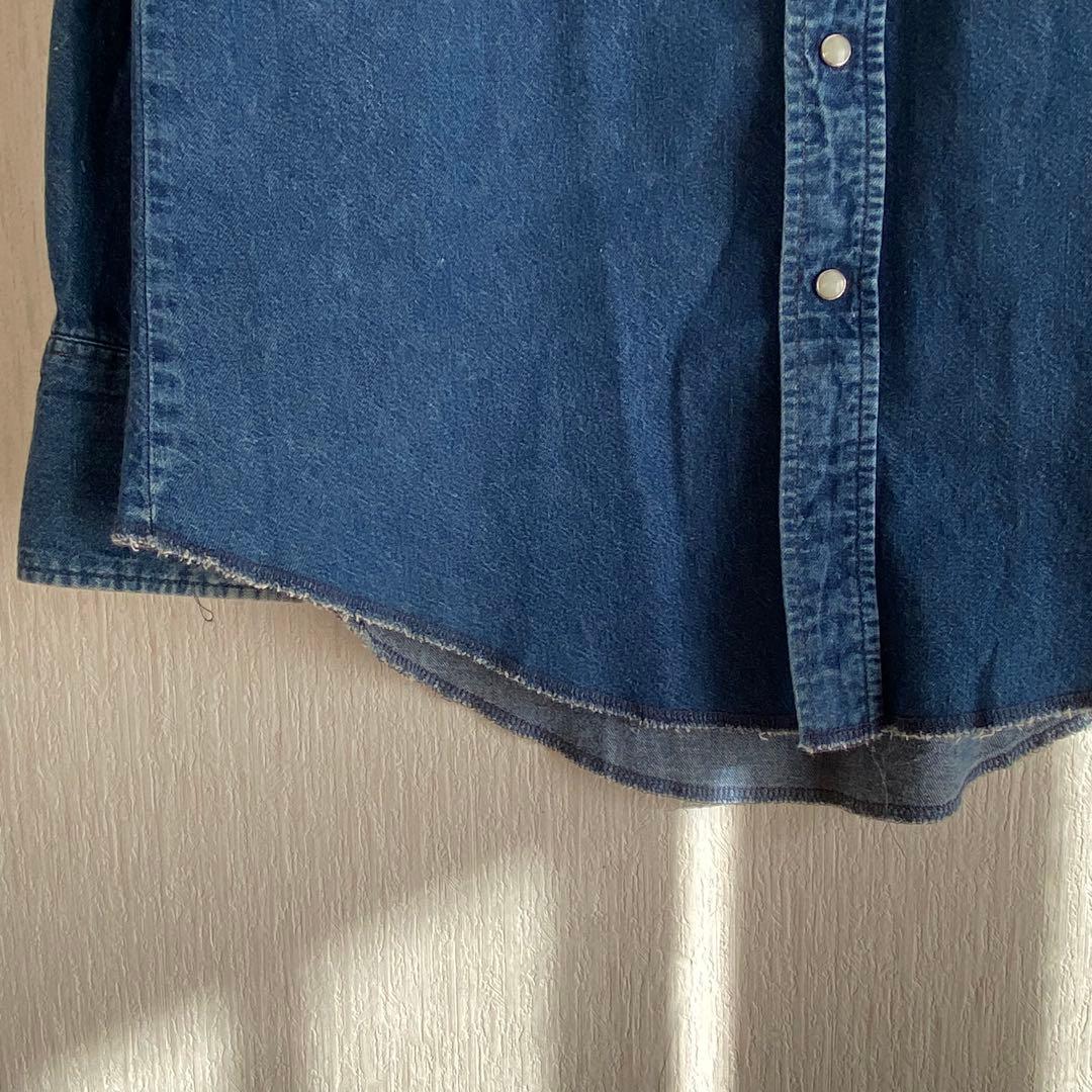 価格高騰　木村拓哉着　80年代　ラングラーウエスタンシャツ　wrangler