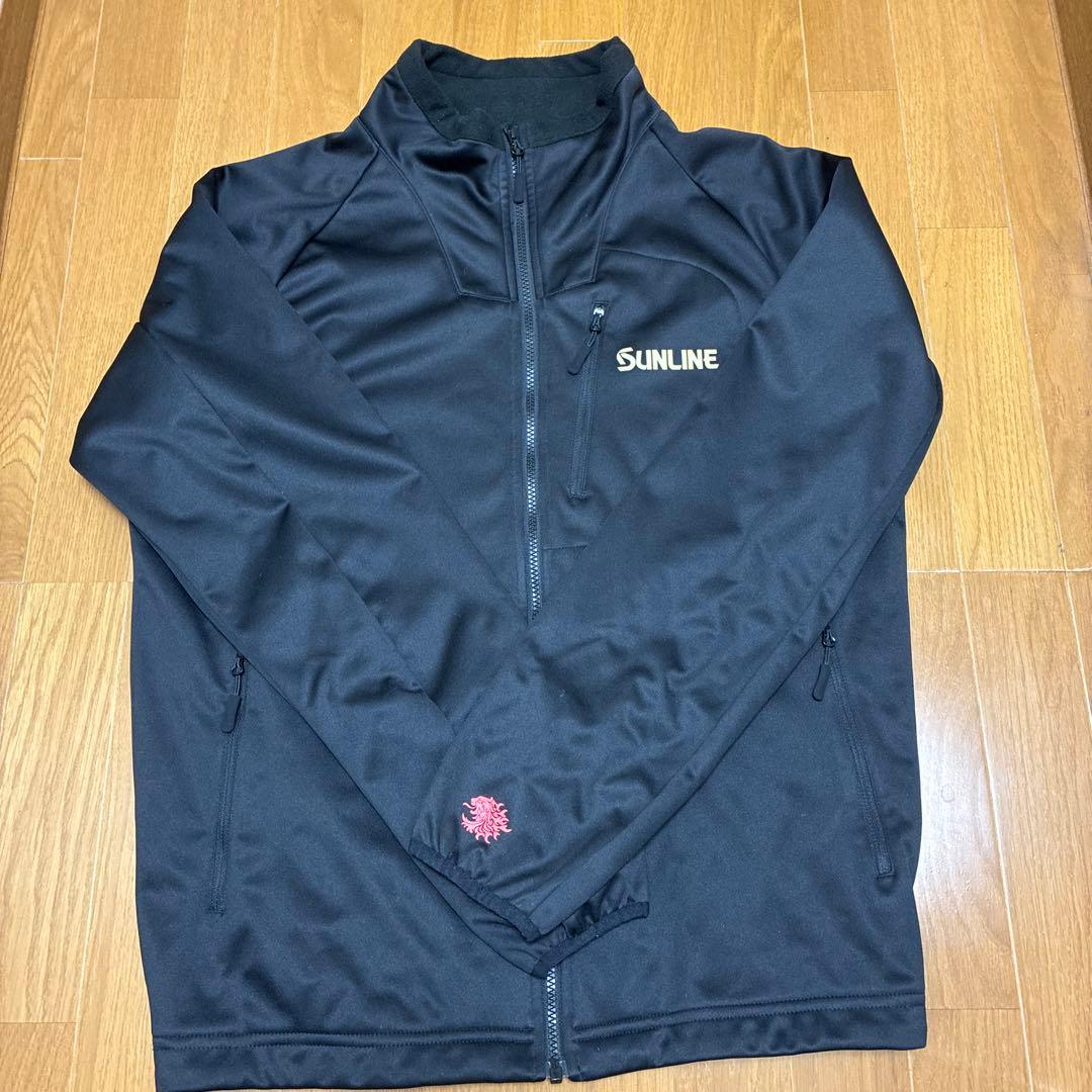 サンライン　SUW-04502 防風フリーススーツ がまかつ　釣武者