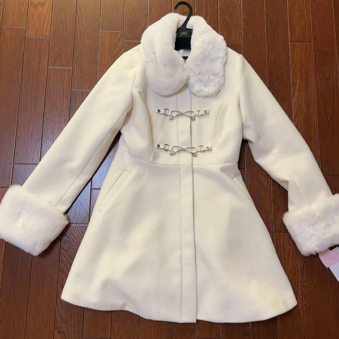 【タグ付き新品】honey mew ハニーミュウ　リボンビットコート Fサイズ