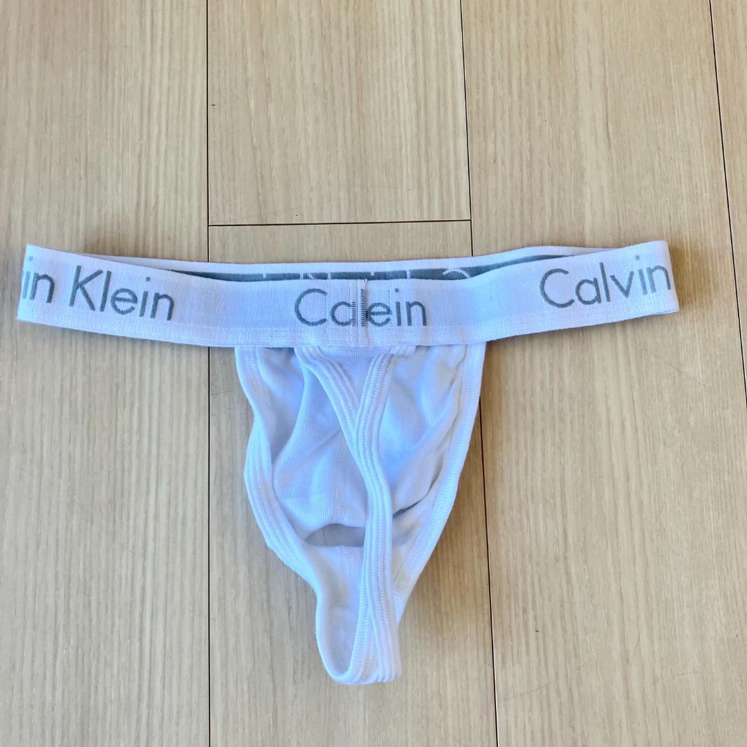 専用 カルバンクライン Tバック メンズ M コットン100% 下着 Thong