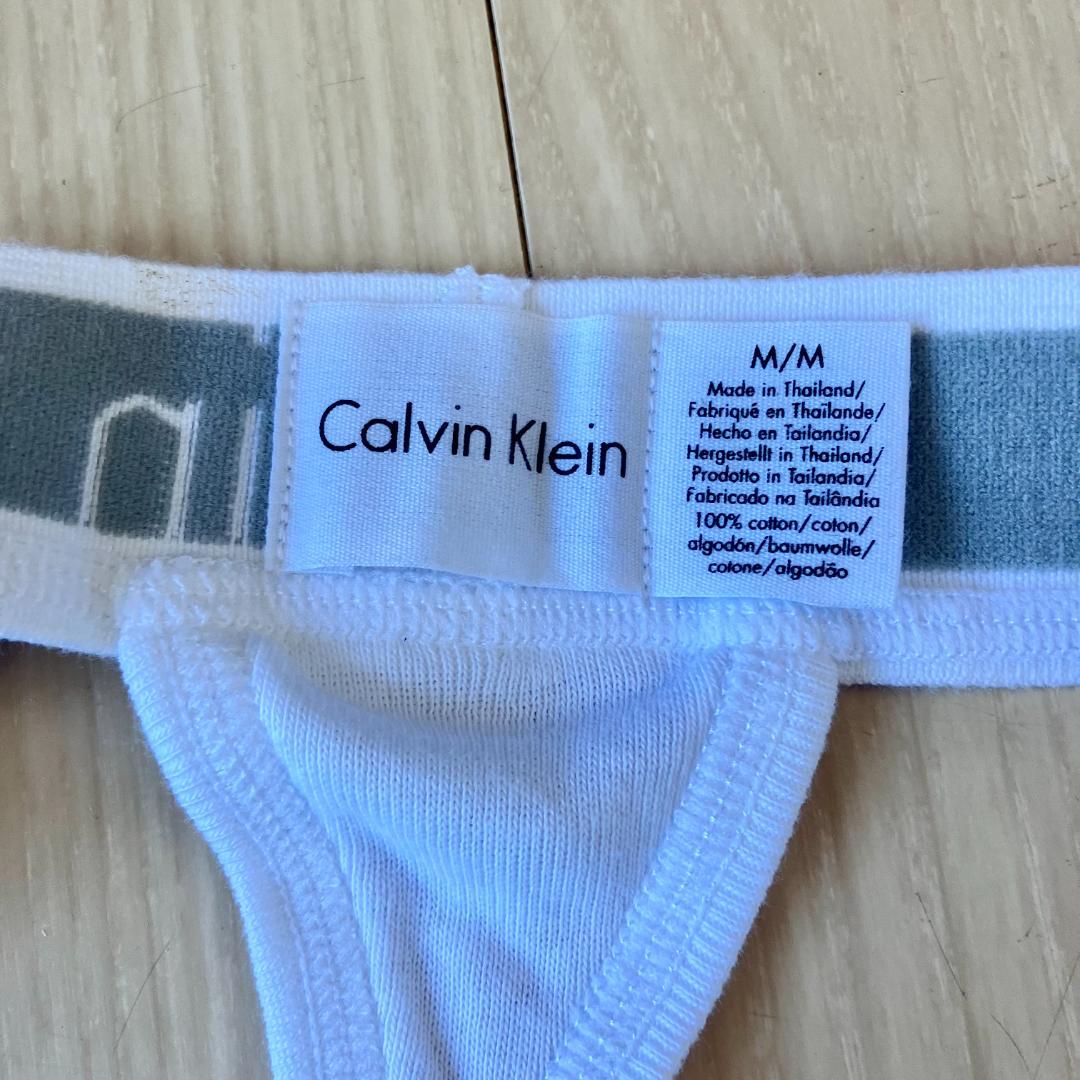 専用 カルバンクライン Tバック メンズ M コットン100% 下着 Thong