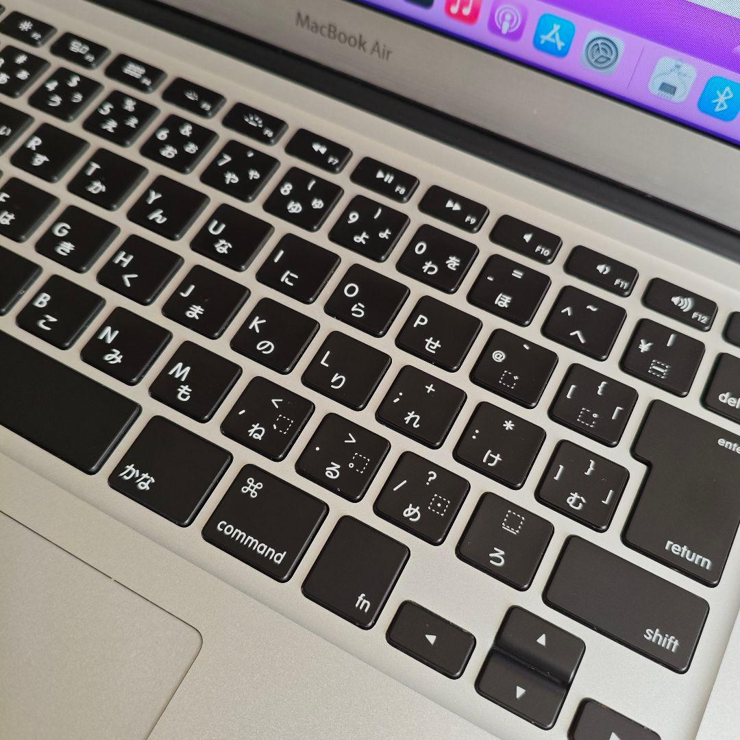 【良品】Macbook Air 13インチ i5 8G バッテリー◯