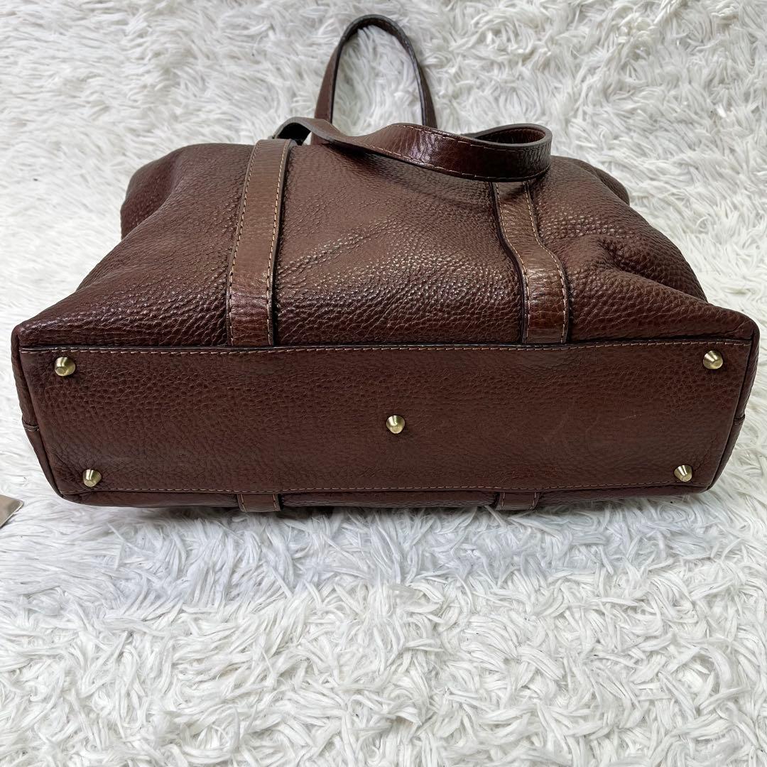 美品✨土屋鞄　トーンオイルヌメ　デイリートートバッグ　レザー　ブラウン　A4